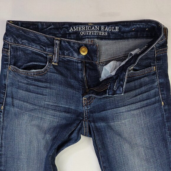 American Eagle Outfitters Size 2 Regular 31" Inseam Super Stretch Jegging Jeans - Picture 11 of 12